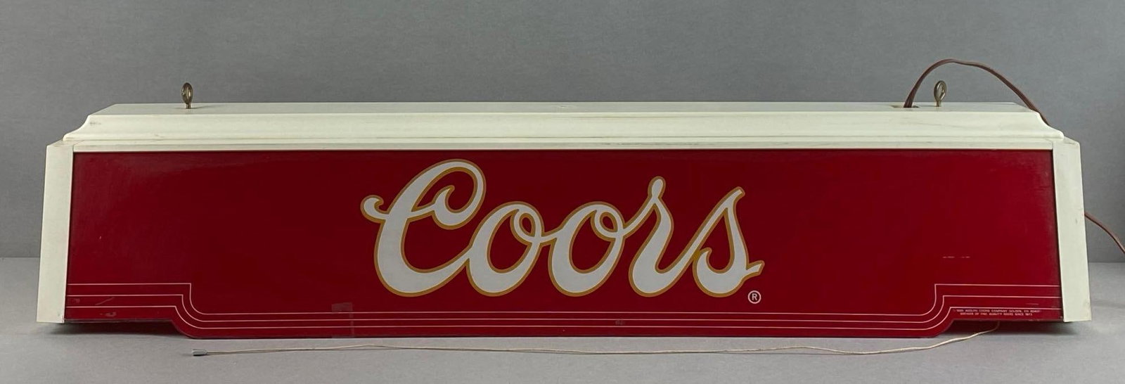 Coors Pool Table Light Up Pool Table Beer Light (1 of 4)