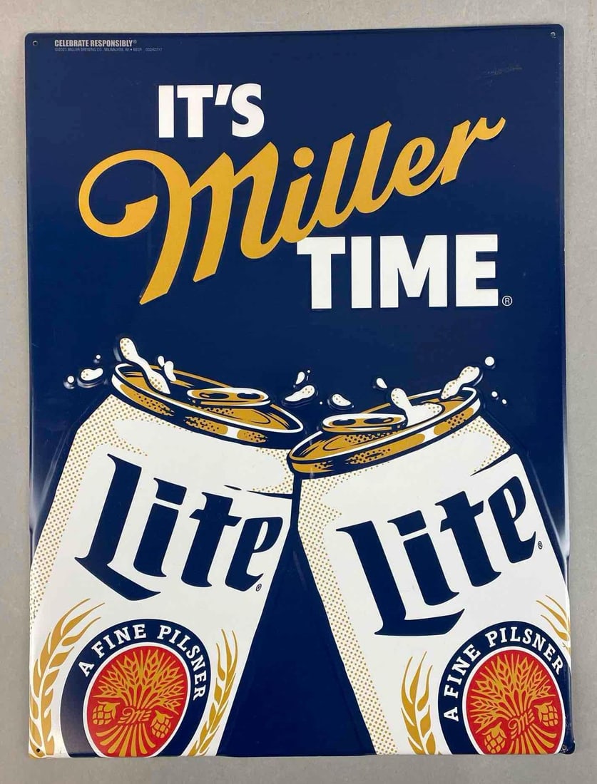 Adovatising Tins　缶の広告　MILLER’S Adovatising Tins 缶の広告 MILLER'S