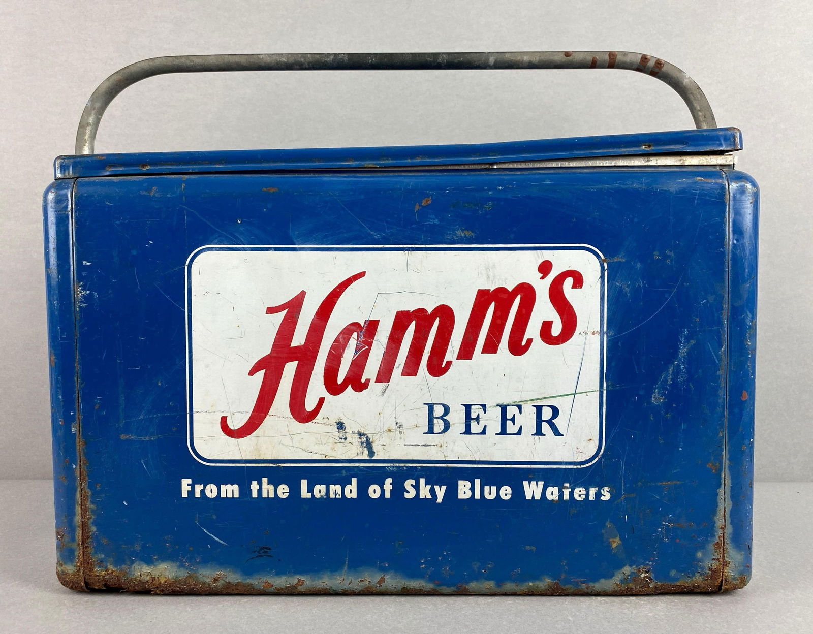 Vintage Hamm’s Beer Advertising Cooler (1 of 3)