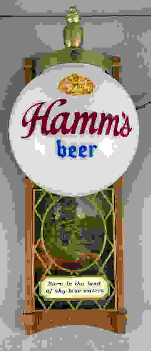 Vintage Hamm’s Beer Light up Advertising Sign