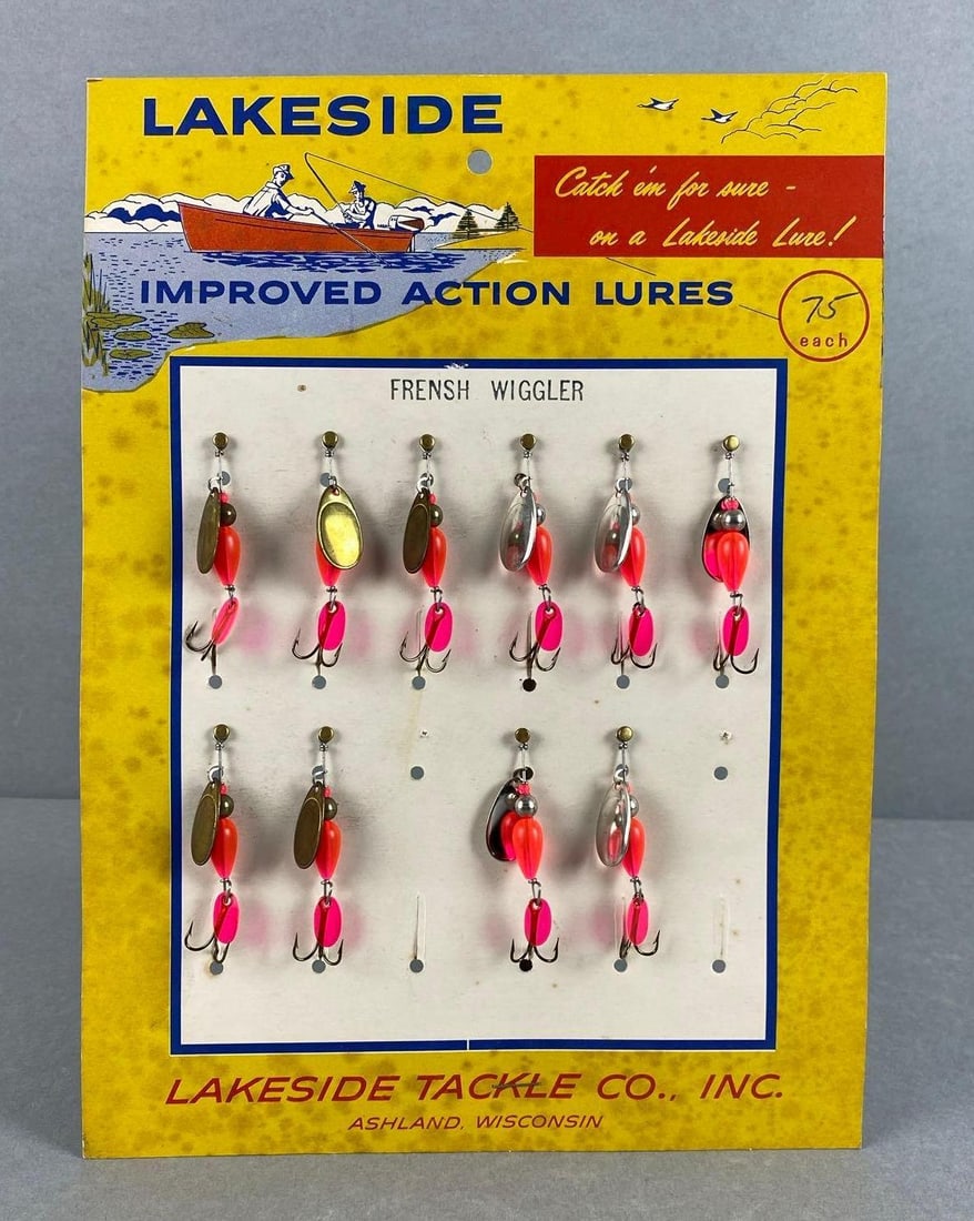 Lakeside Improved Action Lures Easel Display (1 of 2)