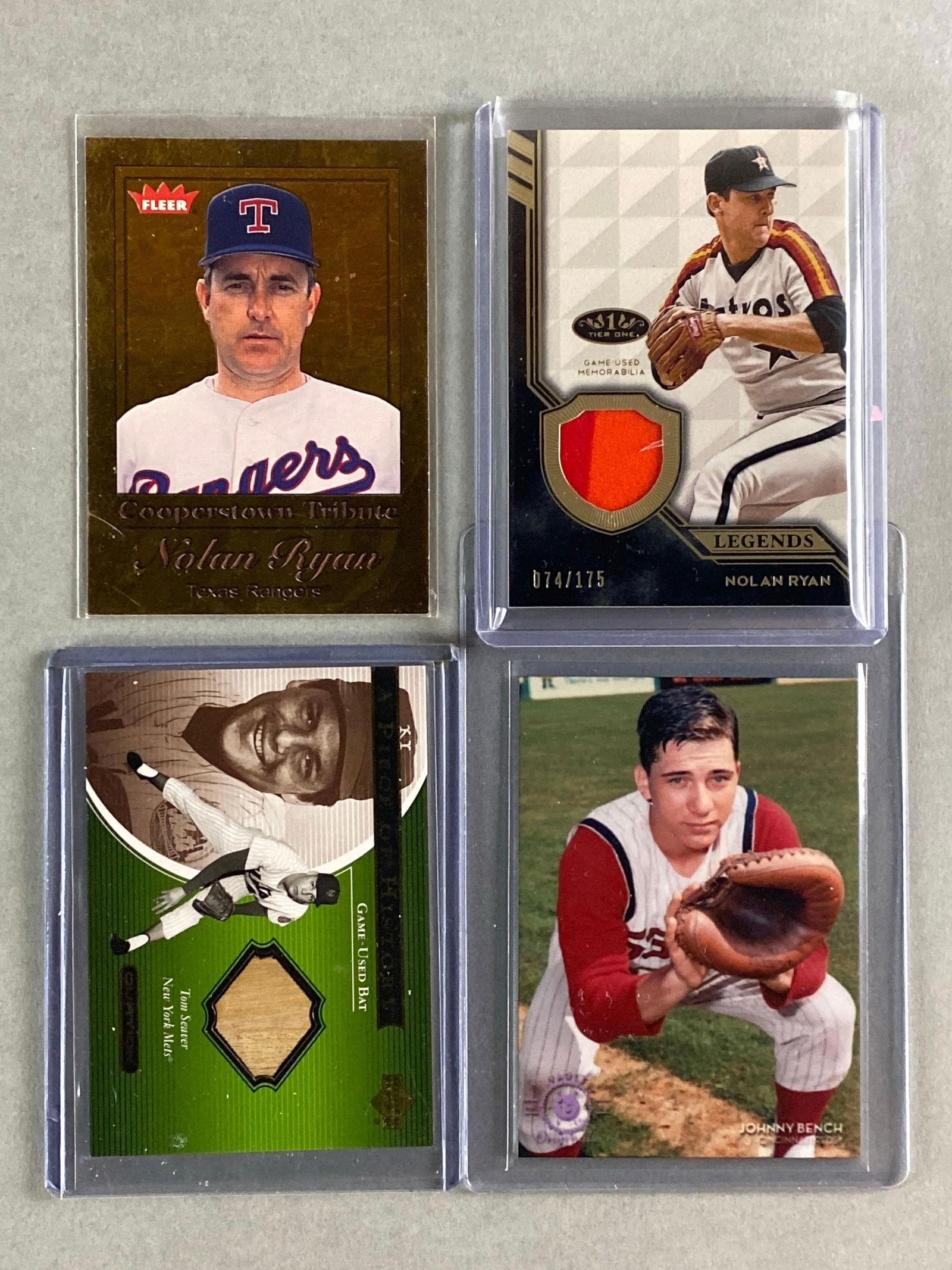 4 - 2001 - 18 Jersey, Relic and Insert Cards of HOFs (1 of 2)