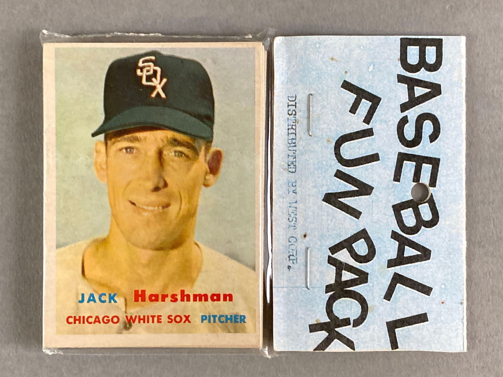 1957 Topps Baseball West Corps Cello Fun Pack (1 of 2)