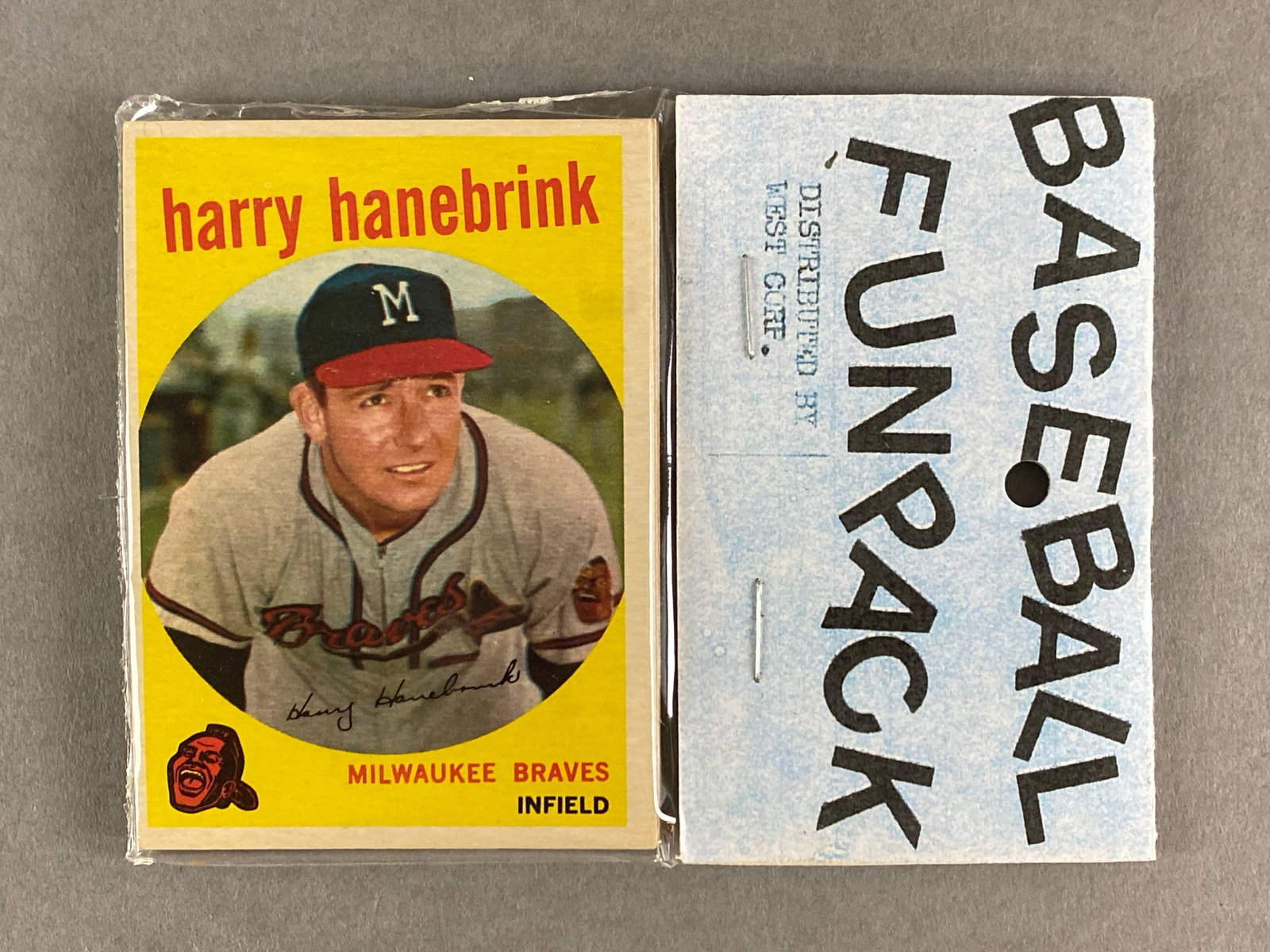 1959 Topps Baseball West Corps Cello Fun Pack (1 of 2)