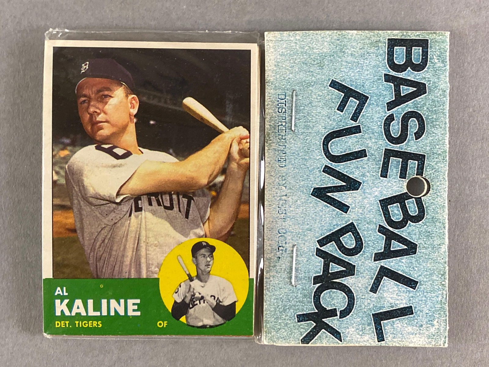 1963 Topps Baseball West Corps Cello Fun Pack (1 of 2)