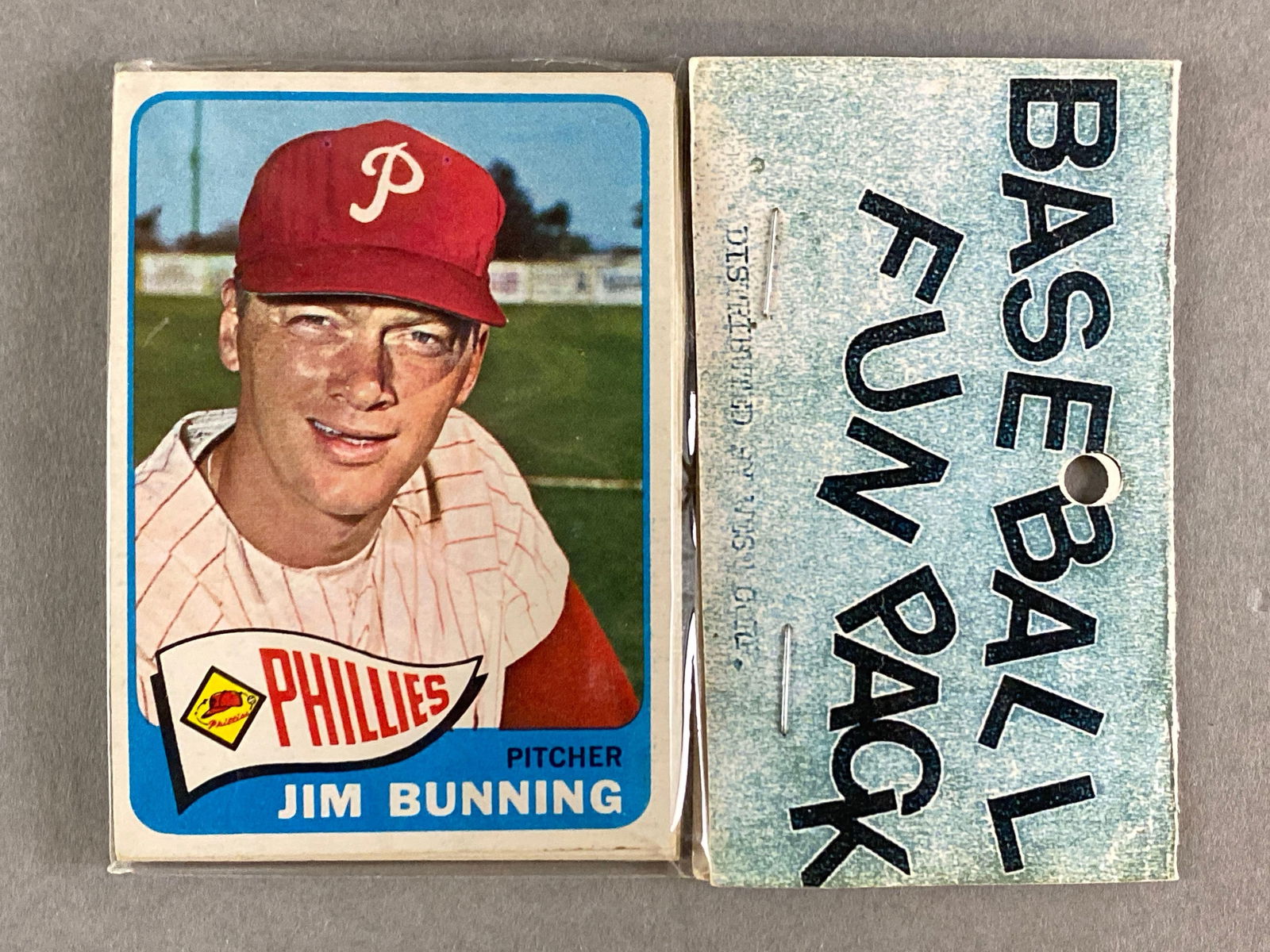 1965 Topps Baseball West Corps Cello Fun Pack (1 of 2)