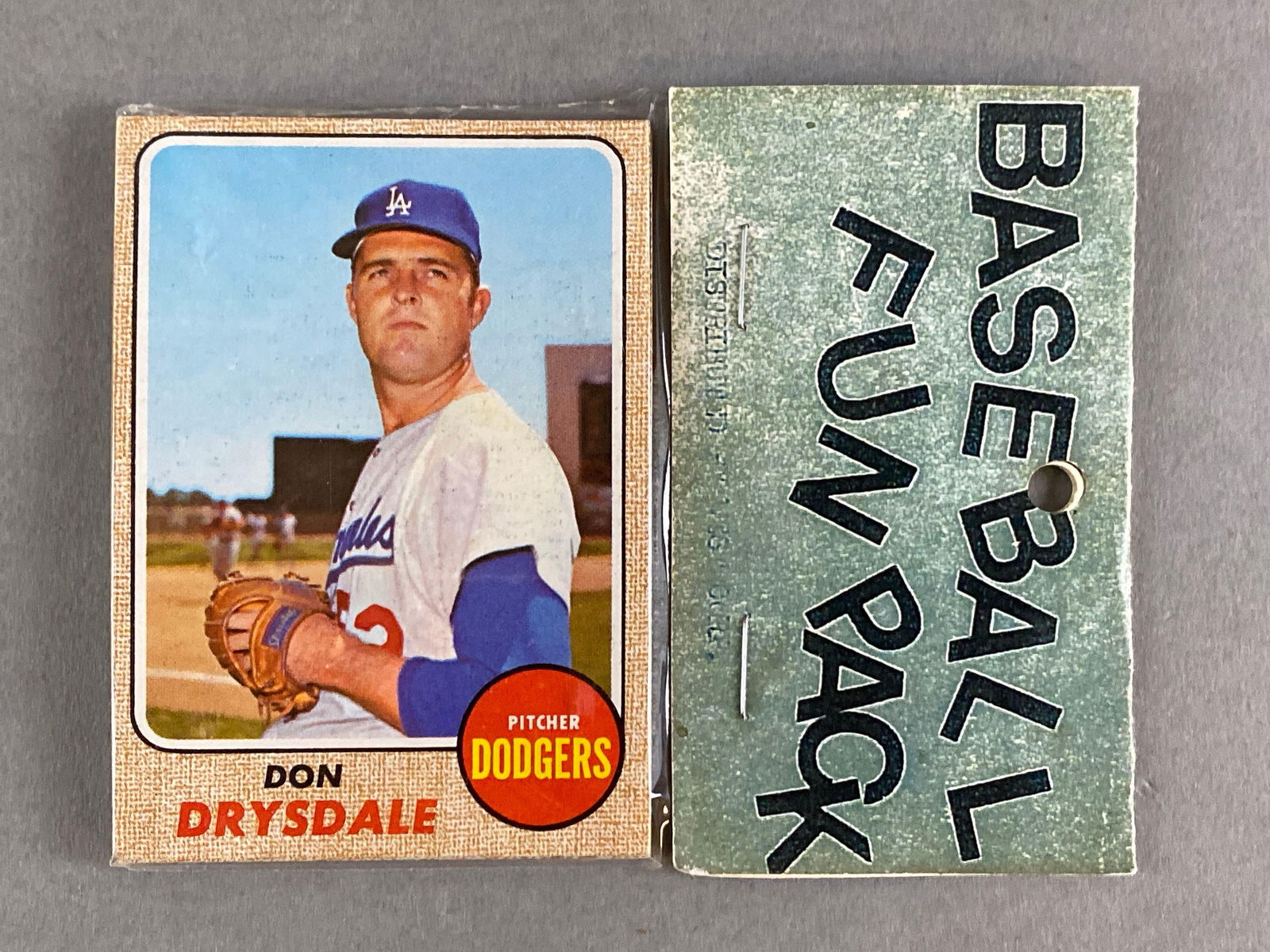 1968 Topps Baseball West Corps Cello Fun Pack (1 of 2)