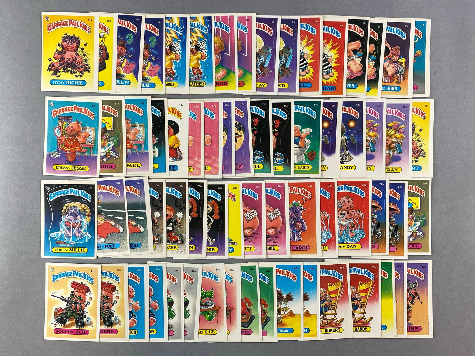 1985 Topps Garbage Pail Kids Series 1 Partial Set 66/82 (1 of 2)