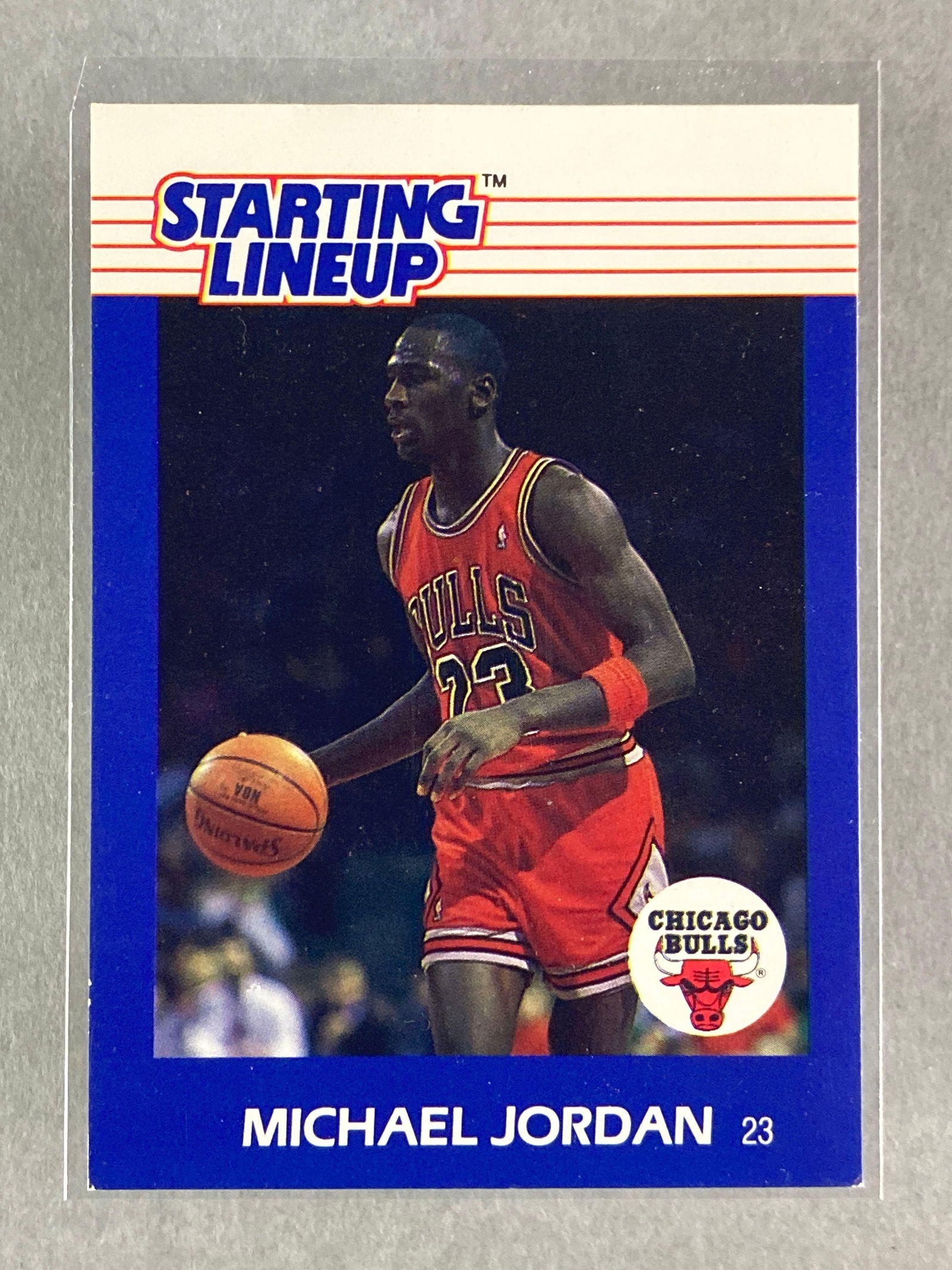 1988 Starting Lineup Michael Jordan Card (1 of 2)