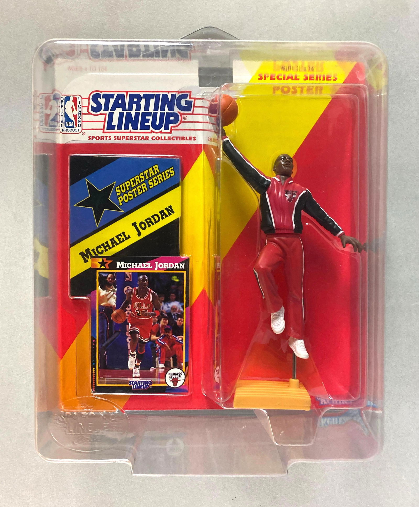 1992 Starting LineUp Michael Jordan Figure with Case (1 of 2)