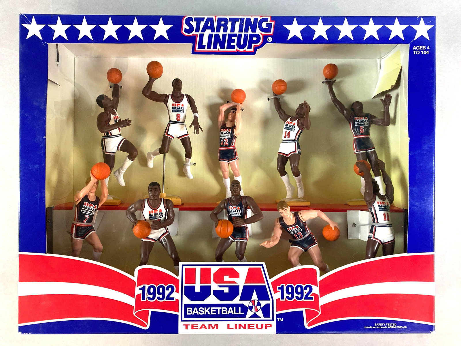 1992 Starting LineUp USA Basketball Dream Team Figure Set (1 of 2)