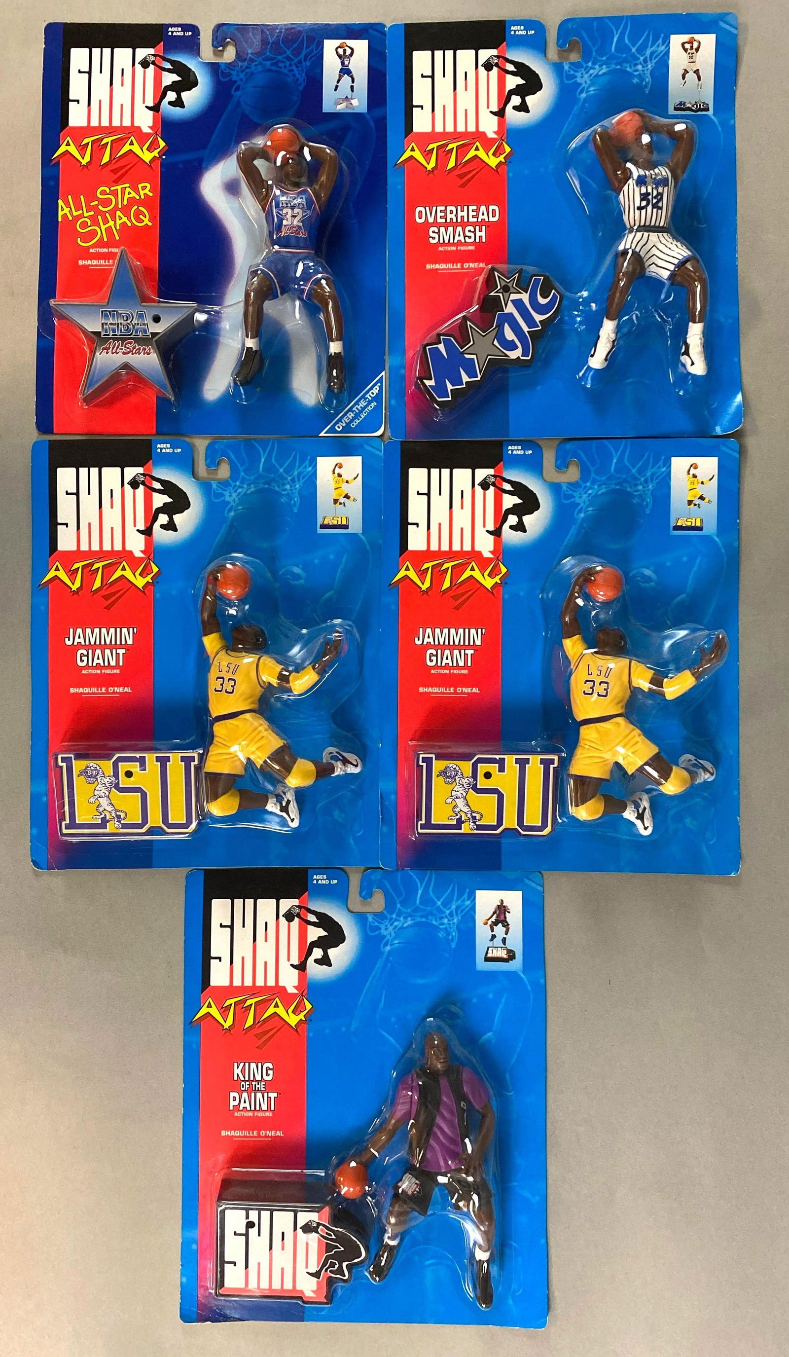 5 - 1993 Shaq Attack Figures (1 of 4)
