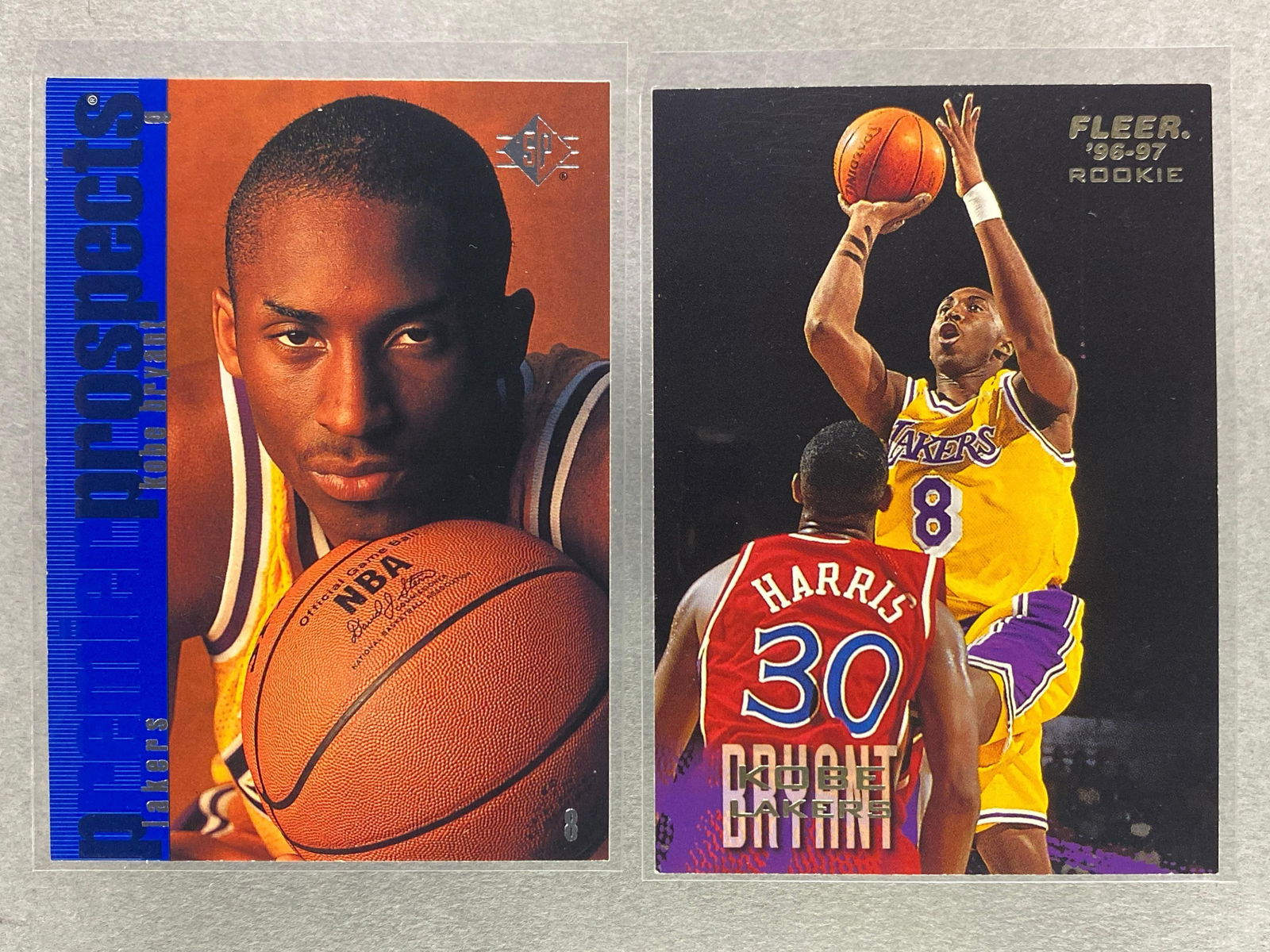 1996 SP and Fleer Kobe Bryant Rookies (1 of 2)