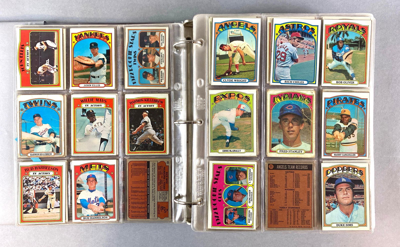 700+1972 Topps Baseball Cards with HOFs, Stars, Rookies, and High Numbers (1 of 15)