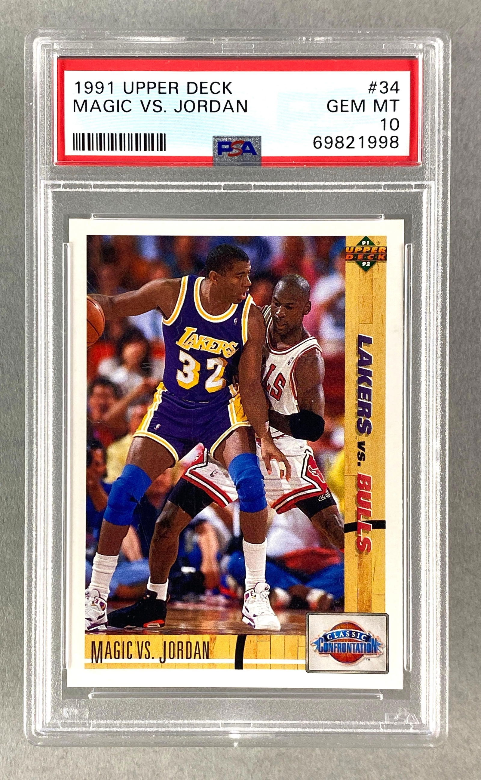 1991 Upper Deck Magic vs. Jordan #34 PSA 10 (1 of 2)