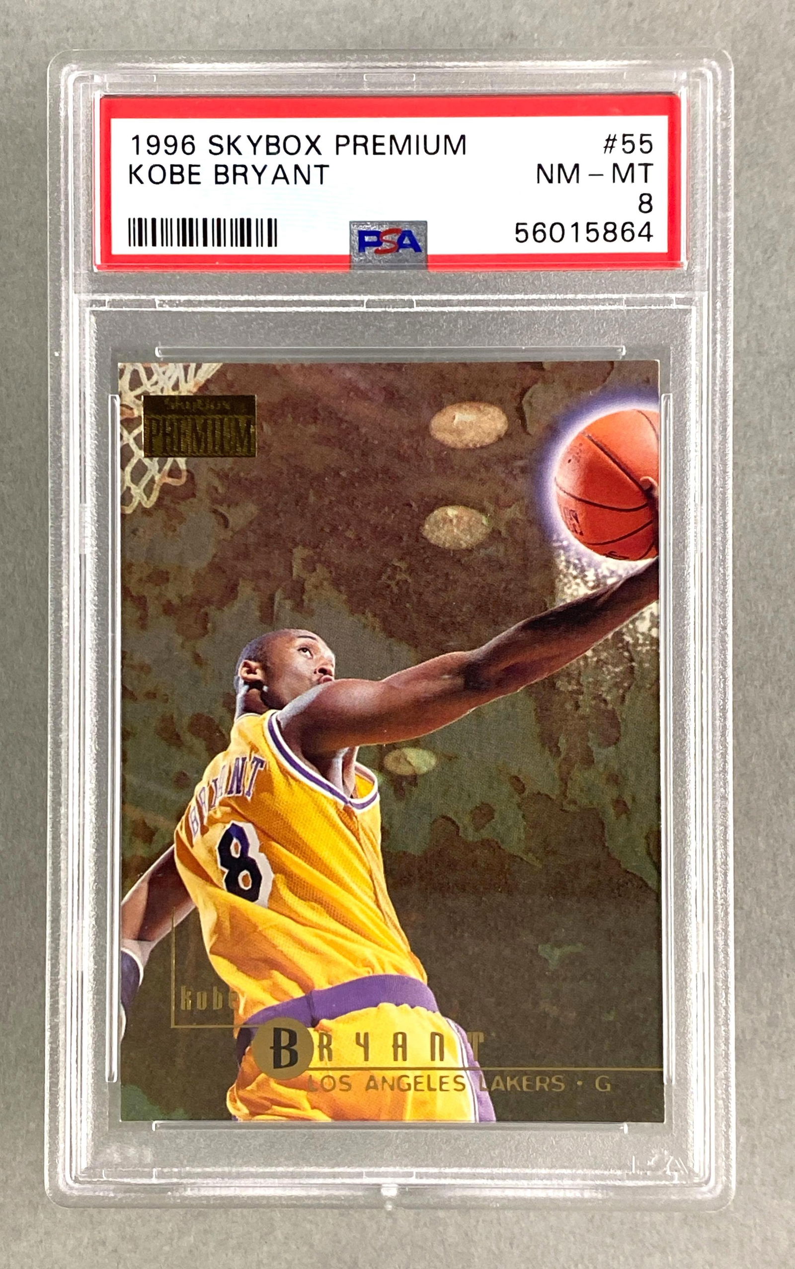 1996 Skybox Premium Kobe Bryant #55 PSA 8 Rookie (1 of 2)