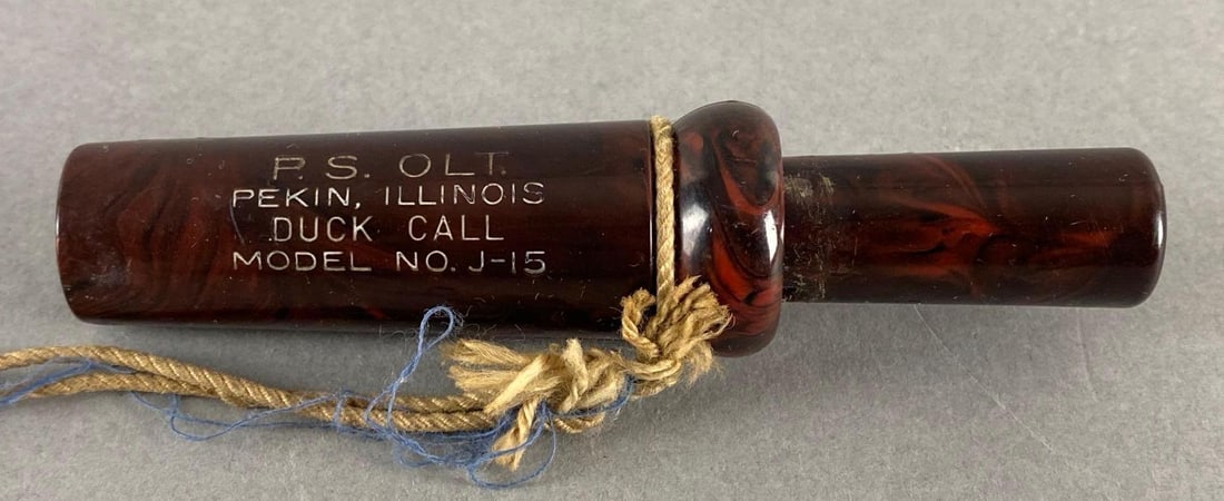 Pekin Illinois P.S. Olt Duck Call (1 of 3)