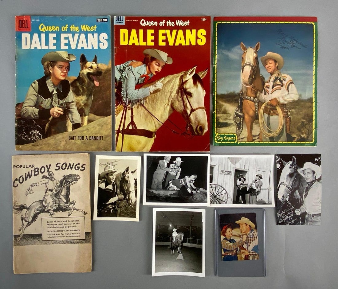 Group of 10 Vintage Cowboy Ephemera and More (1 of 4)