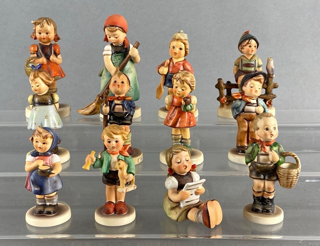 Group of 12 Hummel Porcelain Figurines (1 of 3)