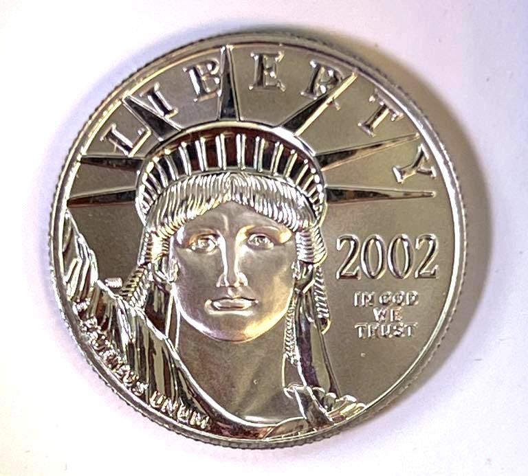 2002 US Mint American Eagle 1/2 Oz Platinum .999 Fine PCGS MS69 (1 of 2)