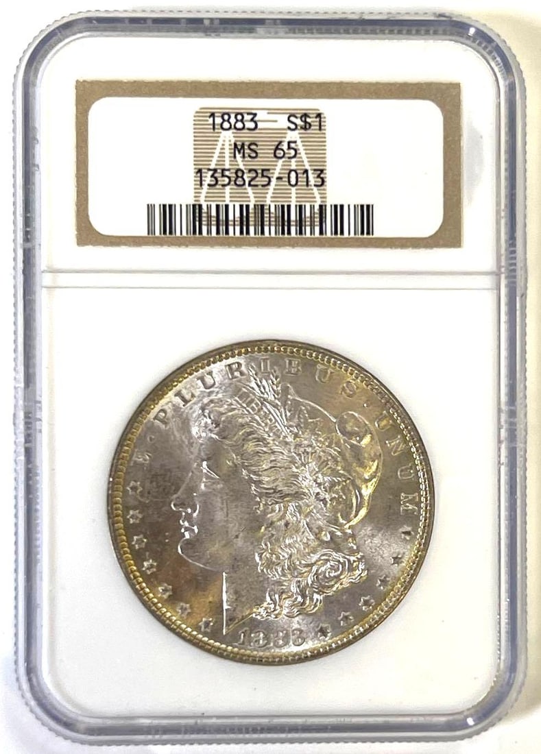1883 US Morgan Silver Dollar NGC MS65 (1 of 2)