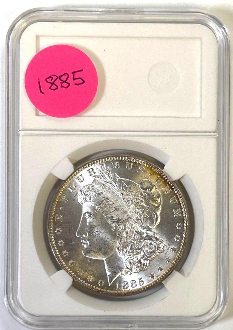 1885 P US Morgan Silver Dollar (1 of 2)