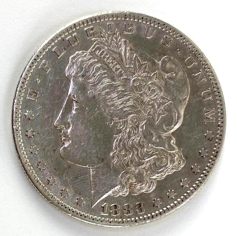 1883 S Morgan Silver Dollar (1 of 2)