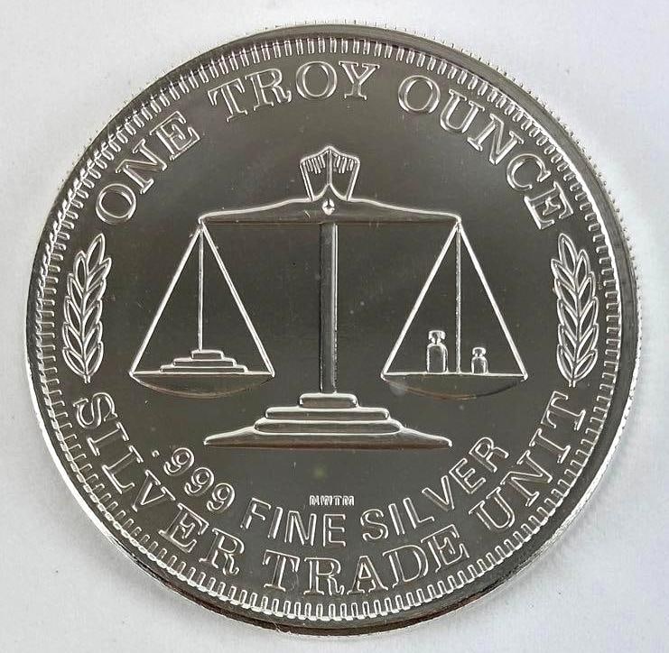 Eagle Trade Unit 1oz. .999 Fine Silver Round (1 of 2)