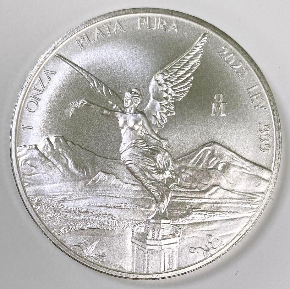 2022 Mexico Libertad 1oz. .999 Fine Silver: Limited Production Numbers