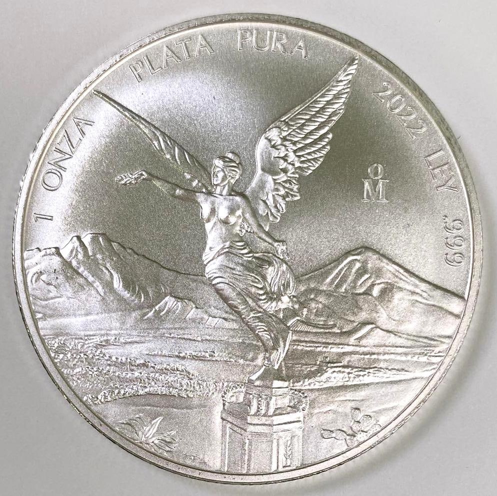 2022 Mexico Libertad 1oz. .999 Fine Silver: Limited Production Numbers