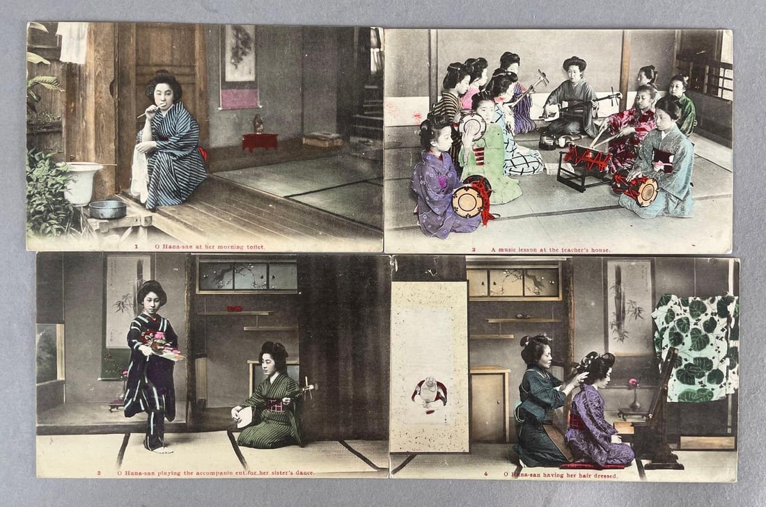 Postcards - 12 Japanese Set (1 of 2)