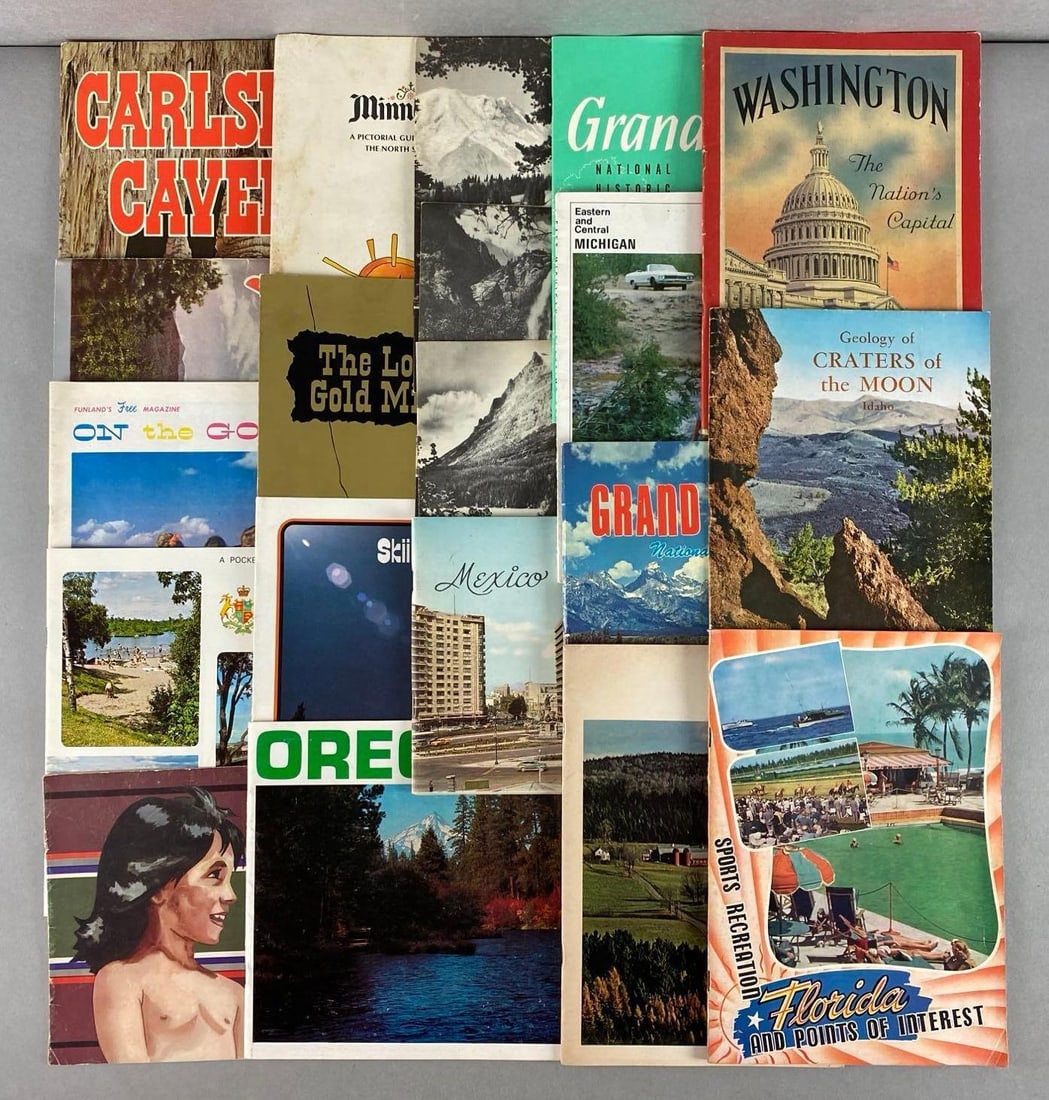 Group of 20 Assorted Travel Guides and More (1 of 3)
