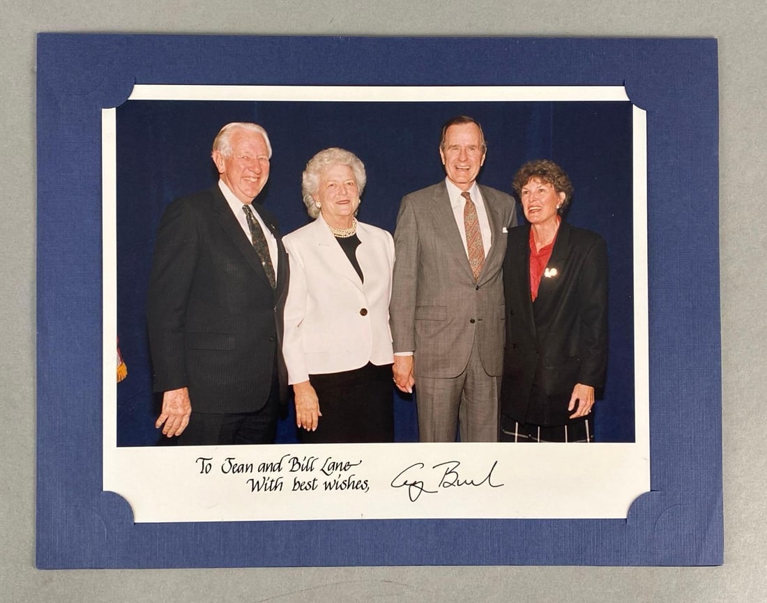 President George Bush Sr. Signed Photograph (1 of 3)