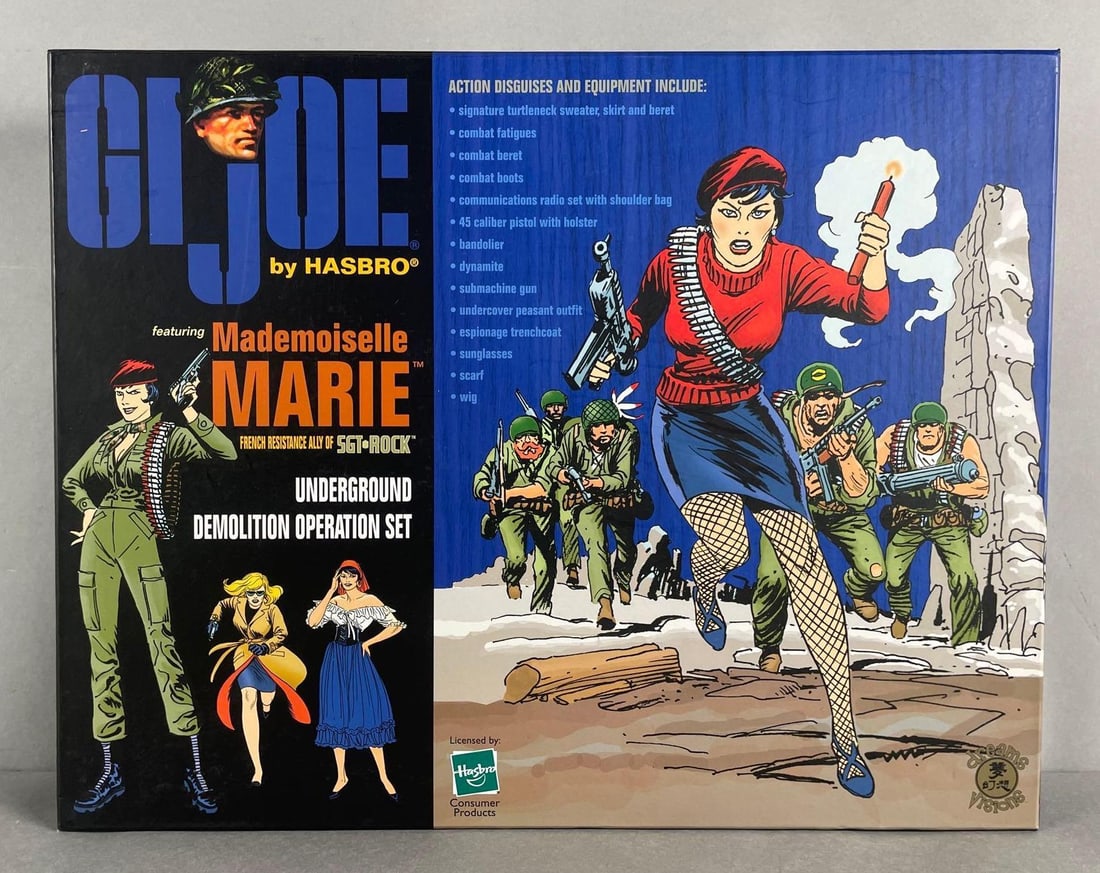 Hasbro G.I. Joe Mademoiselle Marie Underground Demolition Operation Set (1 of 2)