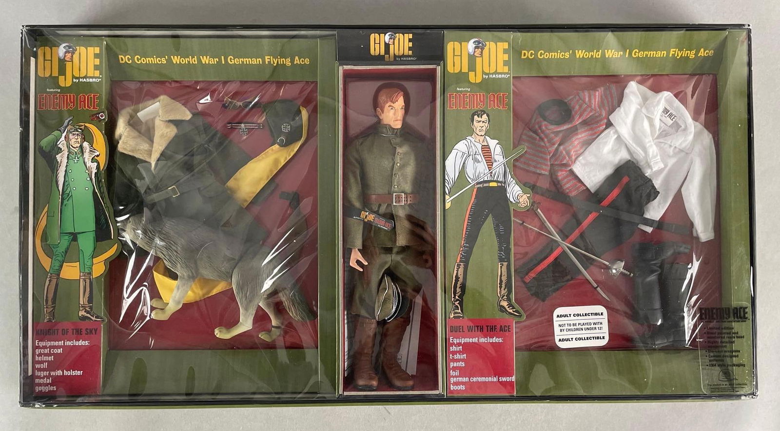 Hasbro G.I. Joe DC Comics WW1 German Flying Ace Action Figure Set (1 of 2)