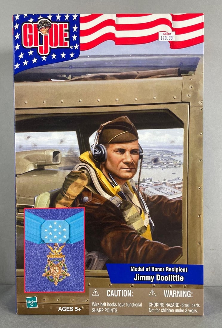 Hasbro G.I. Joe Medal of Honor Recipient Action Figure: Jimmy Doolittle, original packaging