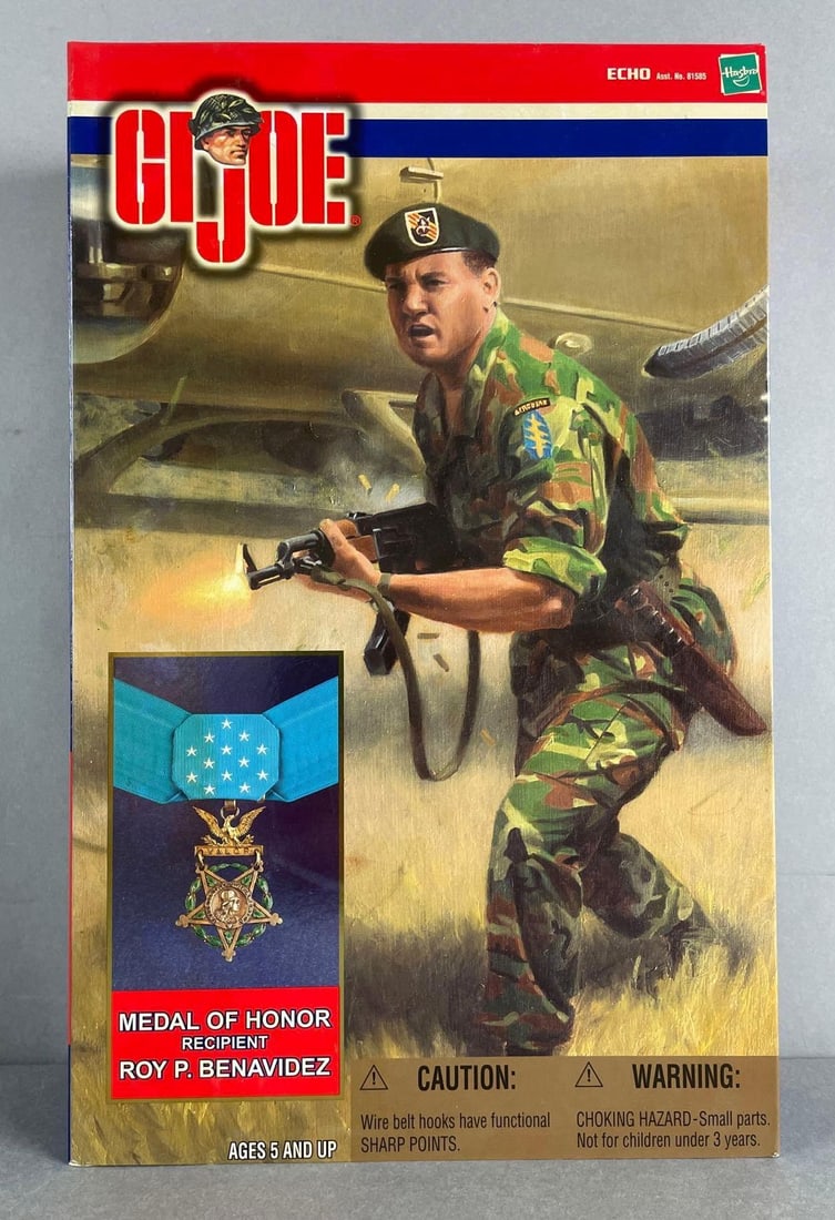 Hasbro G.I. Joe Medal of Honor Recipient Action Figure: Roy P. Benavidez, original packaging