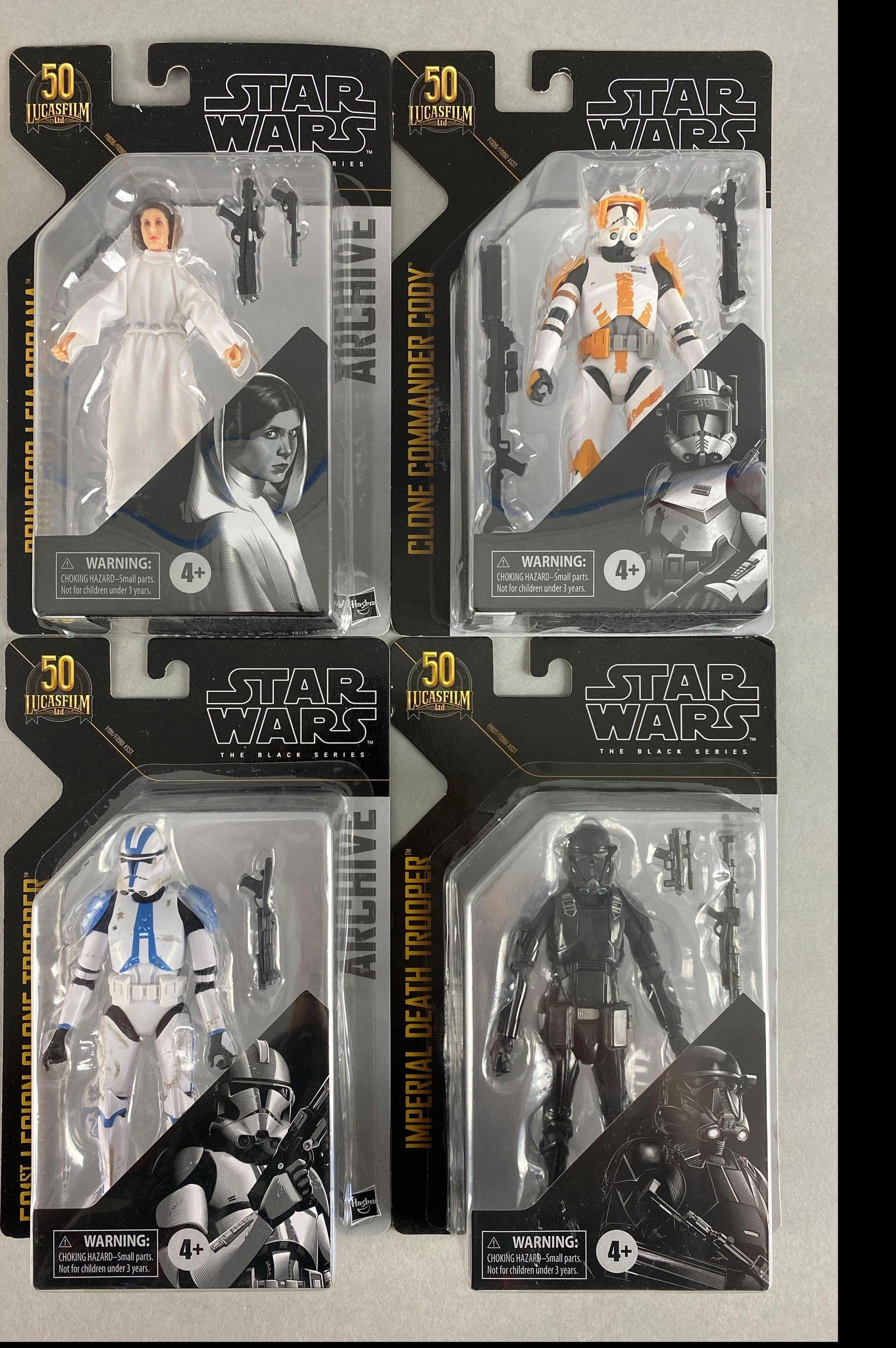 Group of 4 Hasbro Star Wars The Black Series Figures (1 of 2)