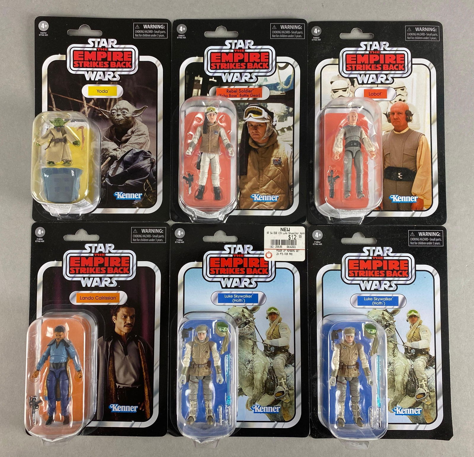 Group of 6 Kenner Star Wars The Empire Strikes Back Figures (1 of 3)