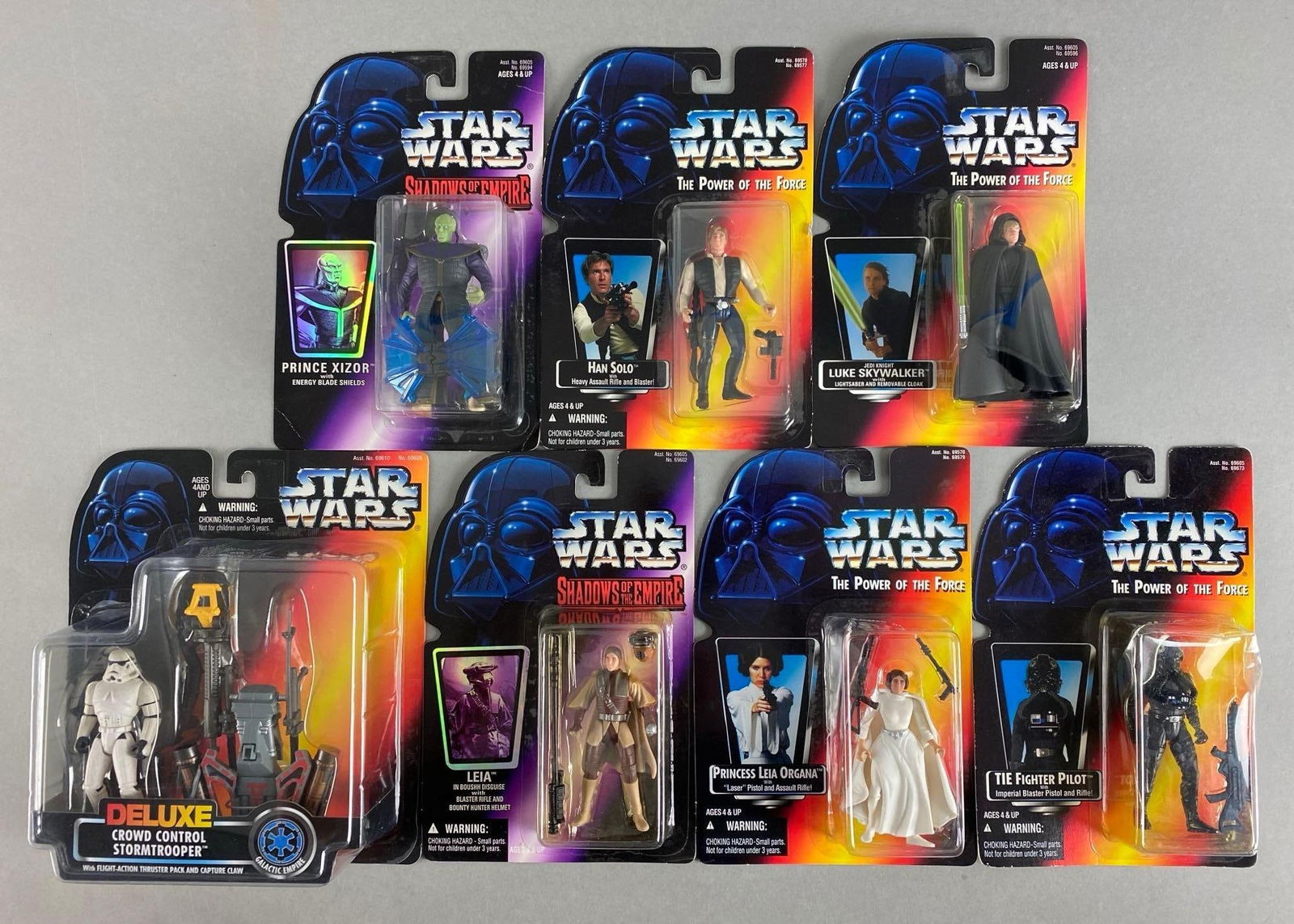 Group of 7 Kenner Star Wars Assorted Figures (1 of 4)