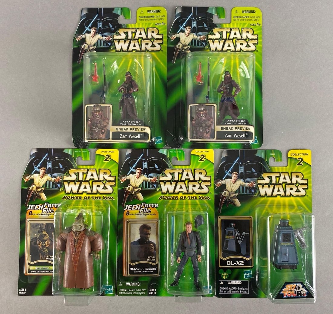 Group of 5 Hasbro Star Wars Assorted Figures (1 of 4)