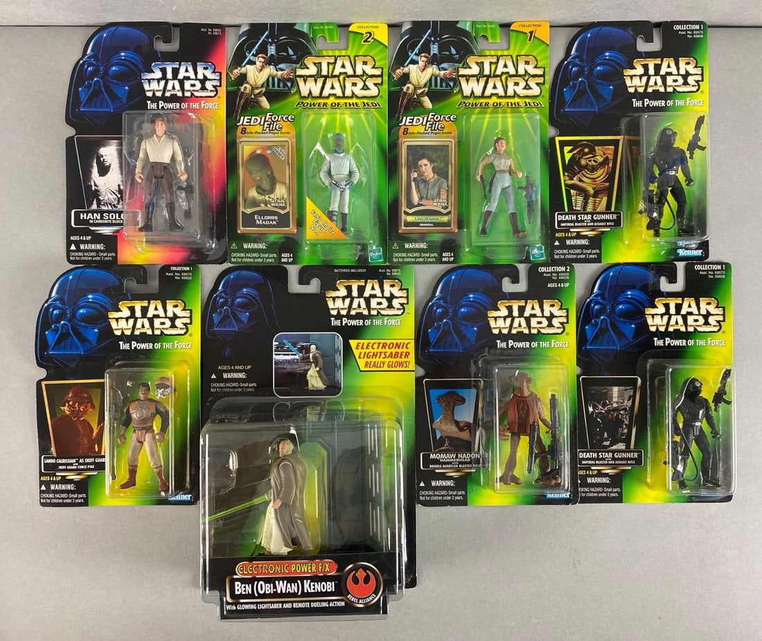 Group of 8 Kenner Star Wars Assorted Figures (1 of 3)