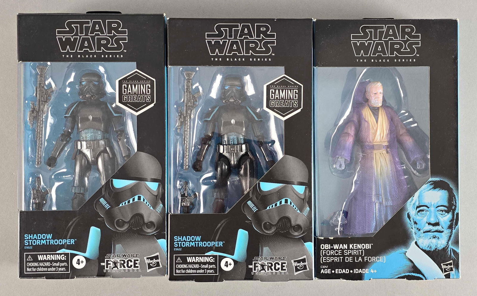 Group of 3 Hasbro Star Wars The Black Series Figures (1 of 2)