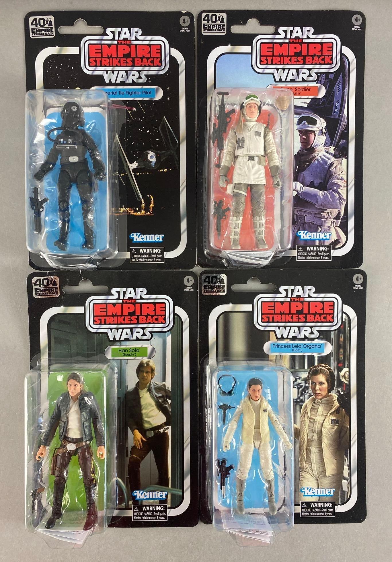 Group of 4 Kenner Star Wars The Empire Strikes Back Figures (1 of 2)