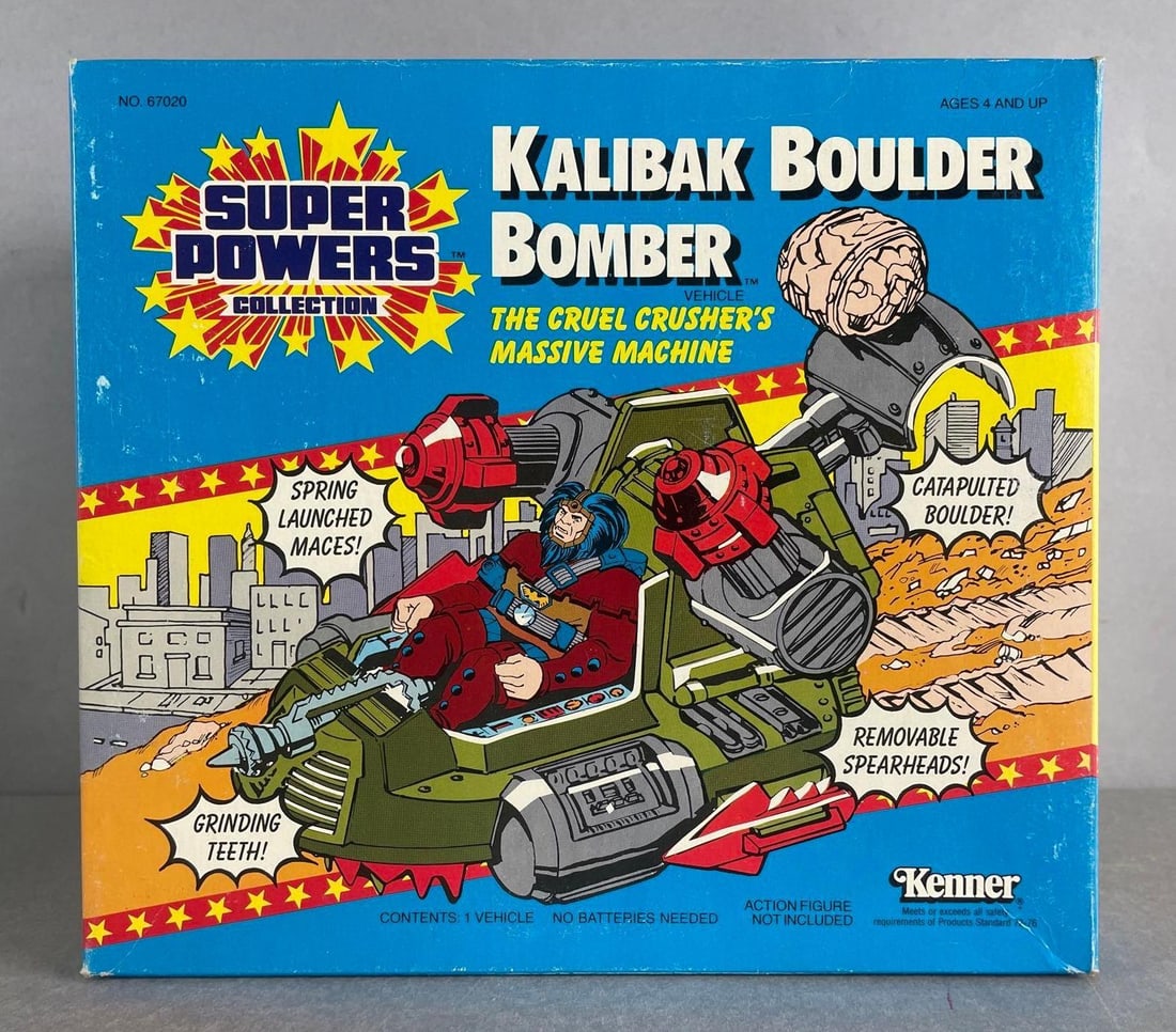 1985 Kenner DC Super Powers Collection Kalibak Boulder Bomber Vehicle (1 of 6)