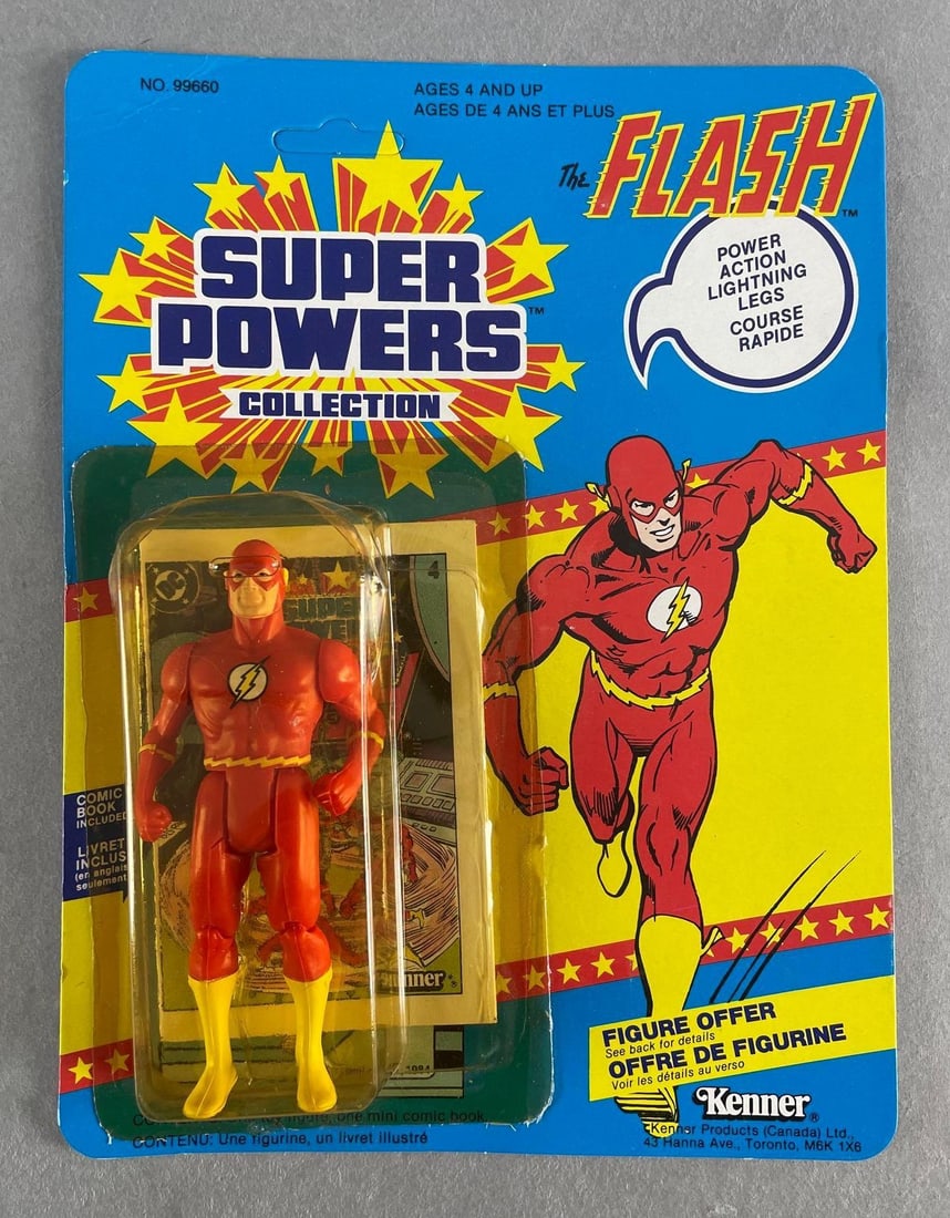 1984 Kenner DC Super Powers Collection The Flash Action Figure (1 of 6)