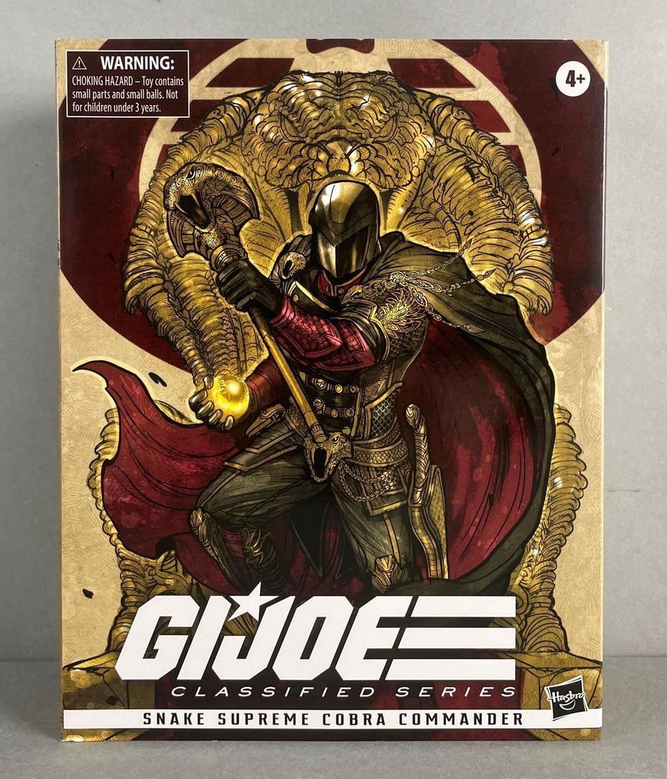Hasbro G.I. Joe Classified Series Snake Supreme Cobra Commander Action Figure (1 of 4)