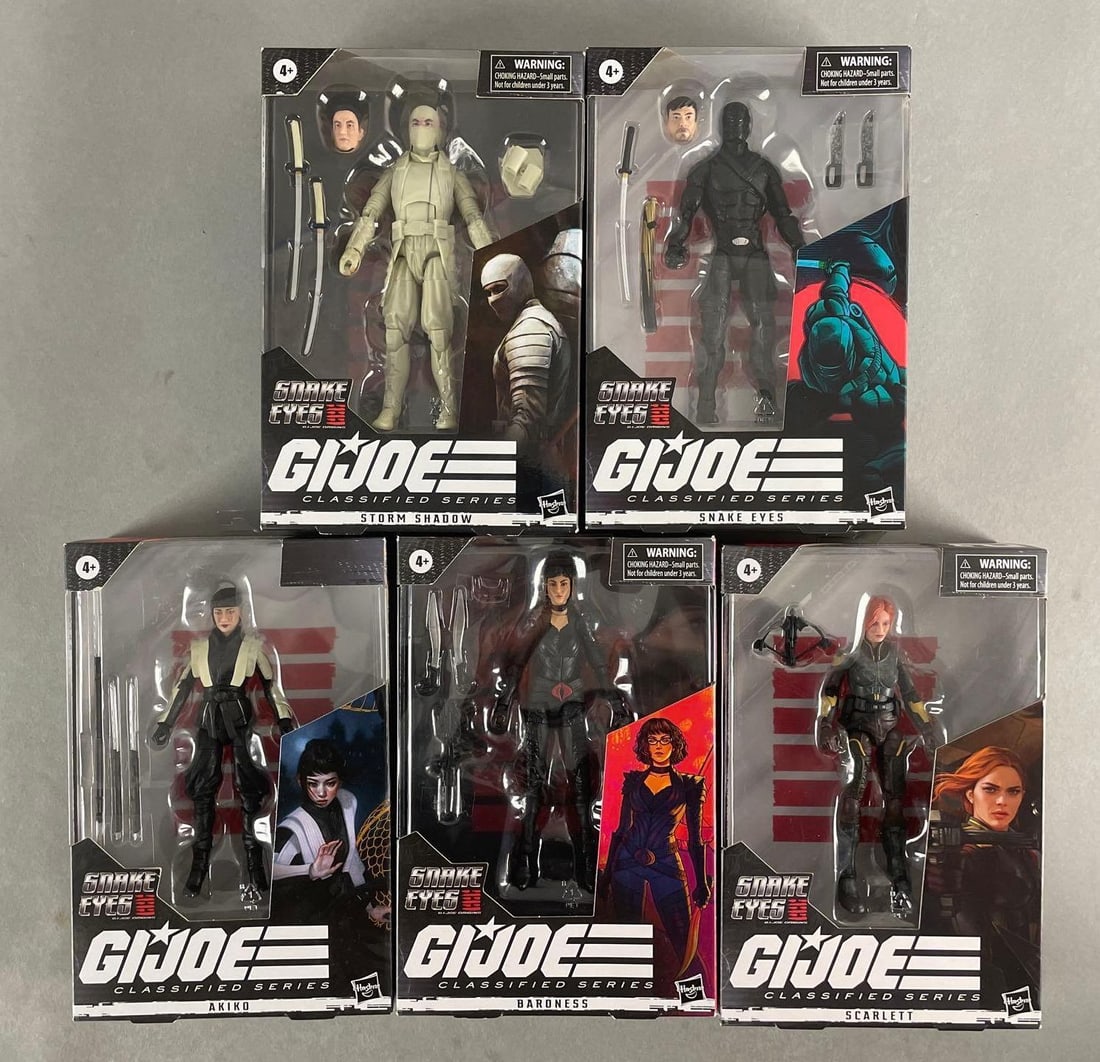 Group of 5 Hasbro Classified Series Action Figures (1 of 2)