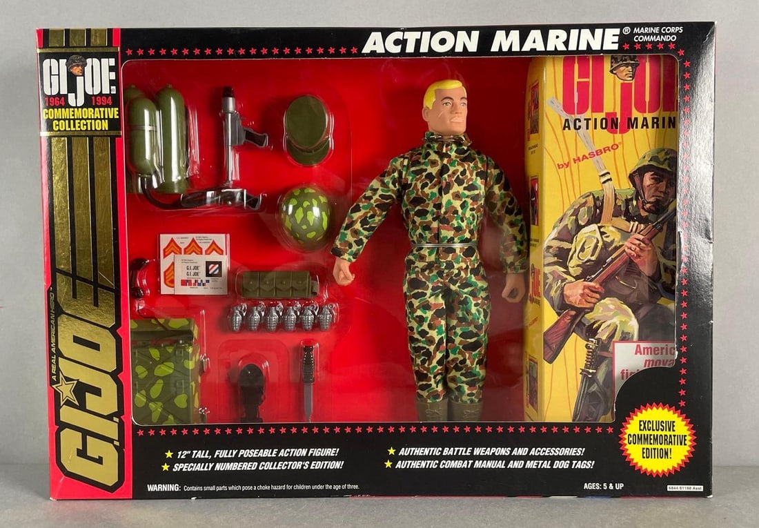 Hasbro G.I. Joe Commemorative Collection Action Marine Action Figure (1 of 3)