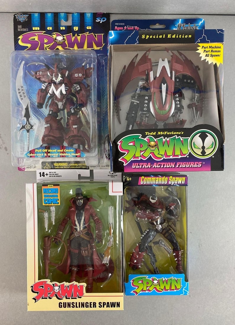 Group of 4 McFarlane Toys Spawn Action Figures (1 of 2)